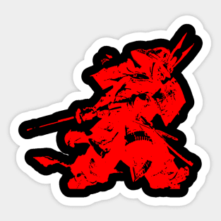 Ghost of Tsushima, Samurai (Red) Sticker